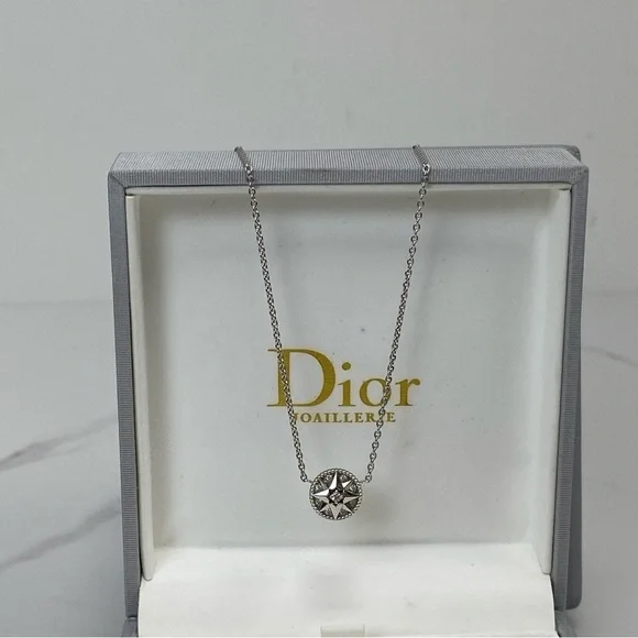 Christian Dior Rose Des Vents Necklace - Picture 5 of 6